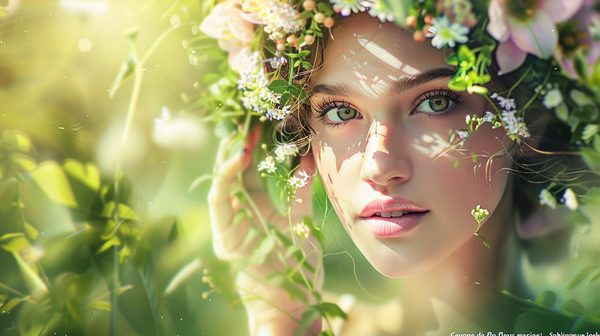 Couronne de fleurs pour mariage : sublimez votre look de mariée !