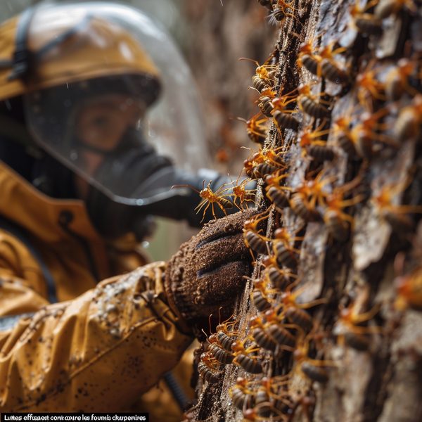 Luttez efficacement contre les fourmis charpentières