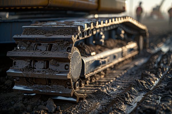 Optimiser la durée de vie des chenilles de vos nacelles et mini-grues
